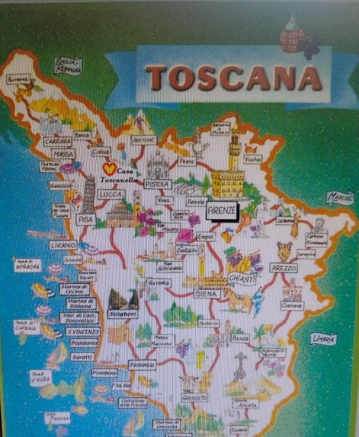 Casa Toscanella Pescia Exterior foto